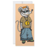 Mouse Teenager Rack Card Template