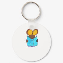 Mouse The Book Worm keychains