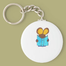 Mouse The Book Worm keychains