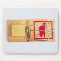 mouse trap mousepad by ShameOnYou mouse trap mousepad