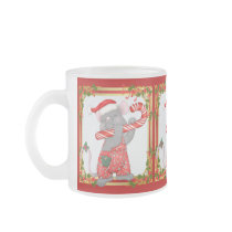 Mouse Tunes Santa Mug