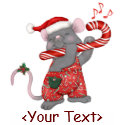 Mouse Tunes Santa t-shirts