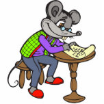 Mouse Writing Letter Photo Cutout