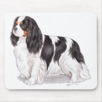 Mousemat : Cavalier king charles spaniel mousepads by kcpetcollectables Mousemat : Cavalier king charles spaniel mousepads
