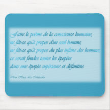Mousemat: La Conscience Humaine Mouse Pads