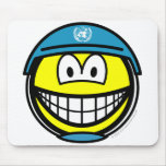 UN soldier smile   mousepad