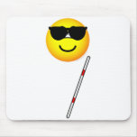Blind emoticon   mousepad