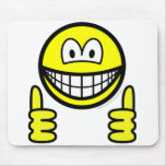 Thumbs up smile   mousepad