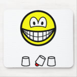 Con man smile   mousepad