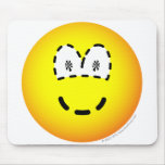 Dashed emoticon   mousepad