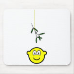 Mistletoe buddy icon boy  mousepad