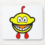 Chicken smile   mousepad