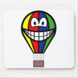 Balloon smile Colorful  mousepad