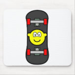 Skateboard buddy icon   mousepad