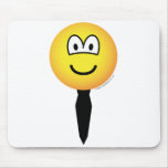 Tie emoticon   mousepad