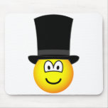 Gentleman emoticon   mousepad