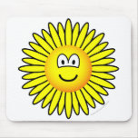 Sunflower emoticon   mousepad