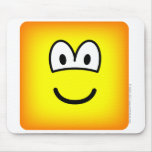 Square emoticon   mousepad