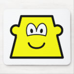 Trapezoid buddy icon   mousepad