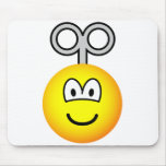 Wind up emoticon   mousepad