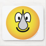 Rhino emoticon   mousepad
