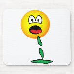 Vomiting emoticon   mousepad