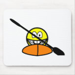 Kayak smile   mousepad