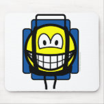 Backpacker smile   mousepad