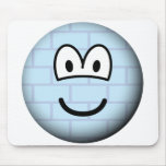 Igloo emoticon   mousepad