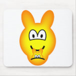 Kangaroo emoticon   mousepad