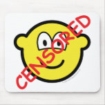 Censored buddy icon   mousepad