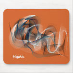 Mousepad  Abstract Orange