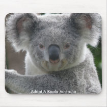 Mousepad Adopt A Koala Australia by shanmaree Mousepad Adopt A Koala Australia