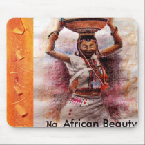 Mousepad african Beauty 