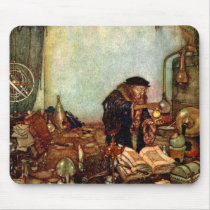Mousepad: Alchemist and His Gold by Edmund Dulac by Aquavel Mousepad: Alchemist and His Gold by Edmund Dulac