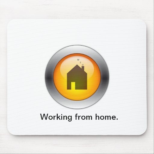 Mousepad-Amber, Working from home>"