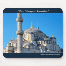 Mousepad azul de la mezquita