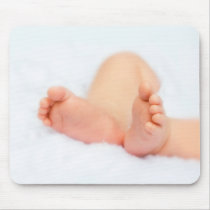 Mousepad: Beautiful baby feet
