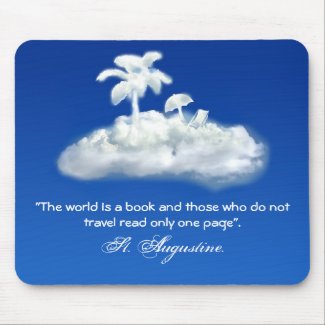 mousepad beautiful travel design