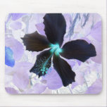 Mousepad - BLACK HIBISCUS mousepads