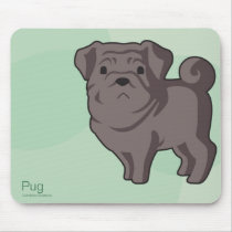 MousePad_BlackPug mousepads