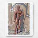 Mousepad, bodybuilder Jean SCUTT # 5A