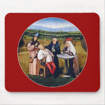 Mousepad: Bosch - Extracting Stone of Madness by Aquavel Mousepad: Bosch - Extracting Stone of Madness