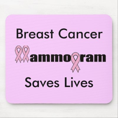 Mousepad - Breast Cancer Mammogram