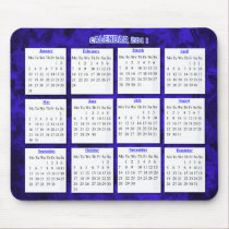 Mousepad calendar 2011 mousepads