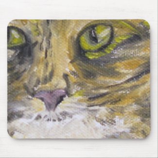 Mousepad - Cat Art - Lady mousepad