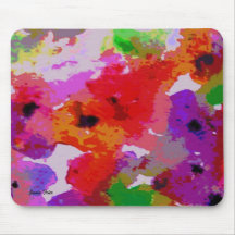 Mousepad - Colorful Watercolor Design