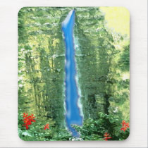 MOUSEPAD - COOL WATERFALL by Karedesign4 MOUSEPAD - COOL WATERFALL