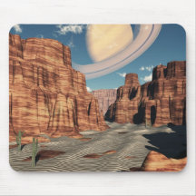 mousepad de la luna del desierto