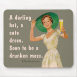mousepad drunk mess mousepads